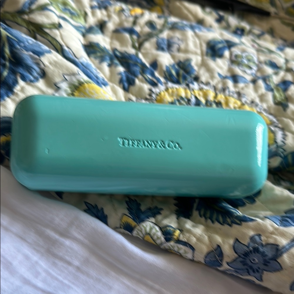 Tiffany & Co. Blue Glasses Case